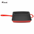 Enamel Cuenco griller cuadrado